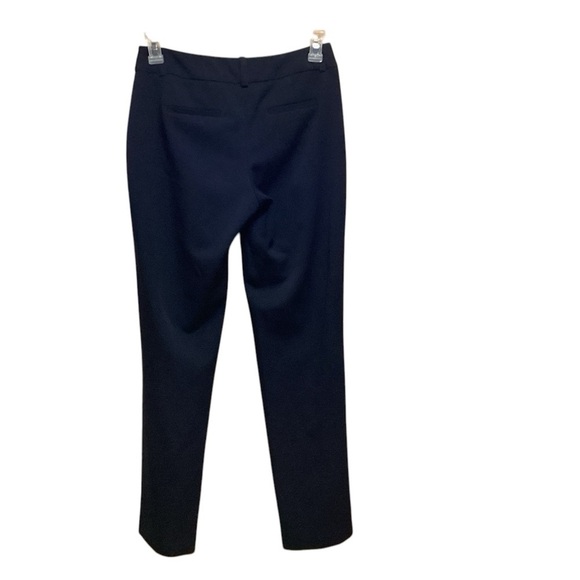 MERONA NAVY SLACKS SIZE 6 WITH 32” INSEAM GENTLY WORN - Picture 2 of 3